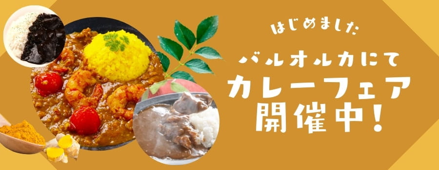 バルオルカにてカレーフェア開催中